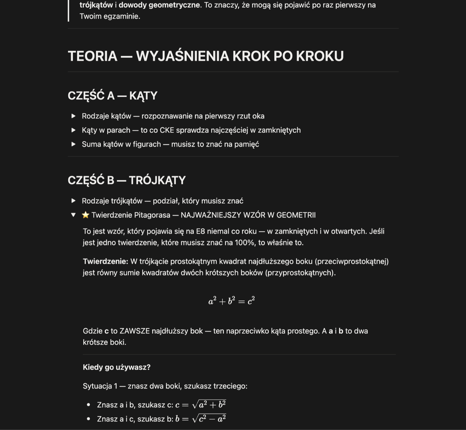 Wiesz nie tylko, co policzyć — rozumiesz też dlaczego.