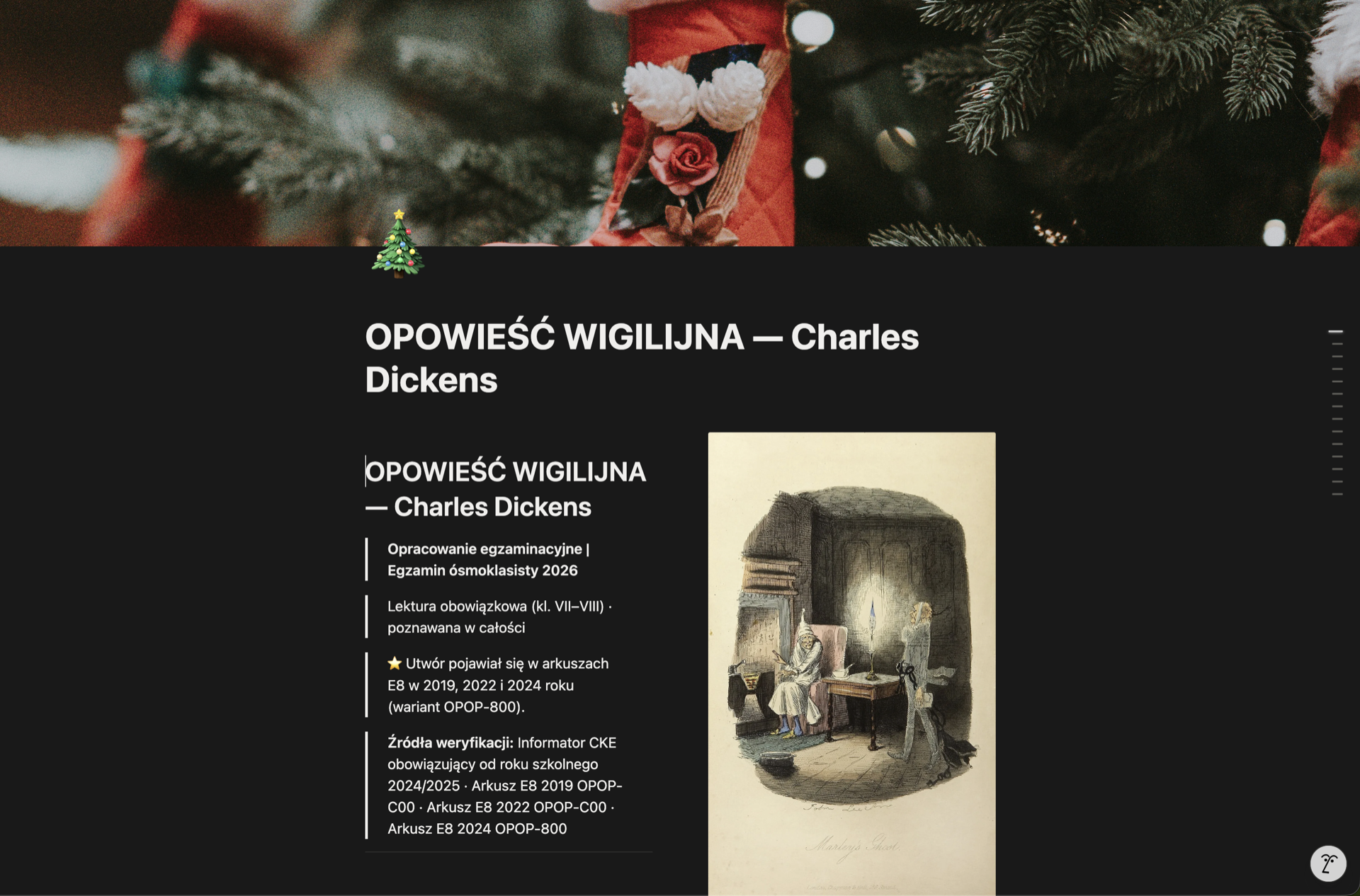 Każda lektura jest opracowana od fabuły po gotowy argument.