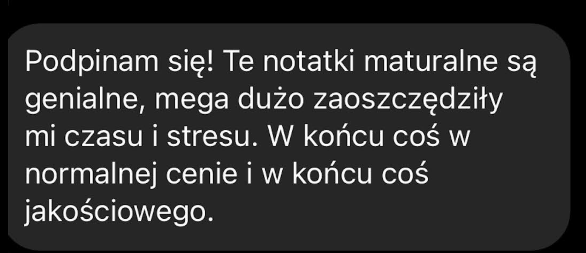 Opinia o materiałach dostępnych w jednym miejscu