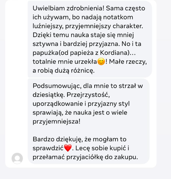 Druga część szczegółowej opinii o nauce bez chaosu